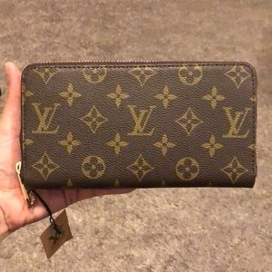 Brown fashion wallet